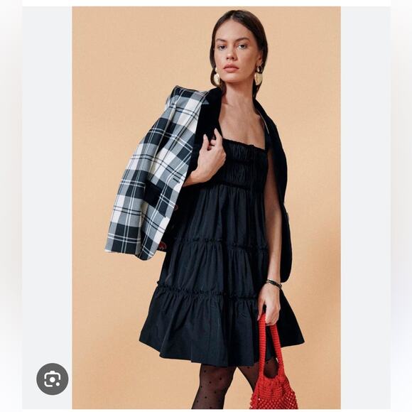 NWT NEW Hunter Bell Fleur Dress in Onyx Size XS - Picture 4 of 12